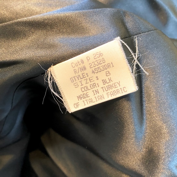 Vintage | Wool Black Hooded Coat - Picture 9 of 9